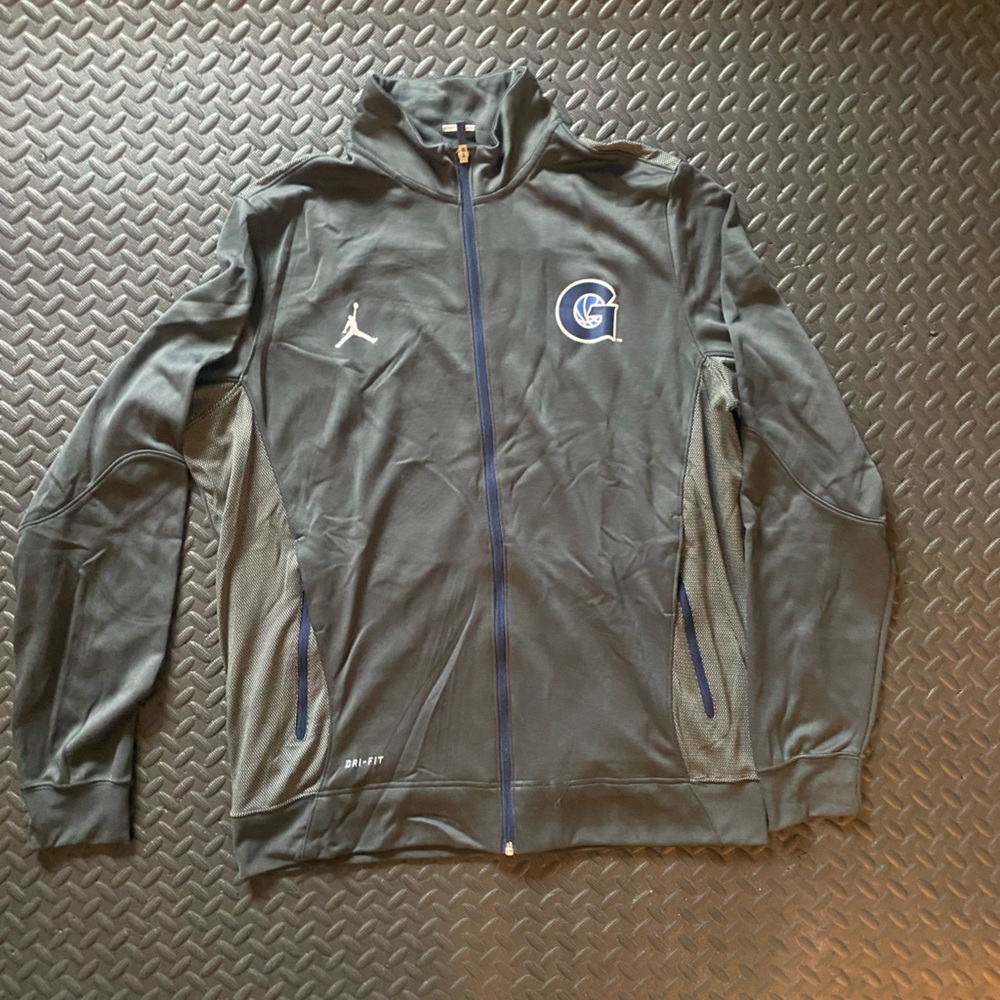 Jordan Nike Elite Georgetown Basketball jacket size XL